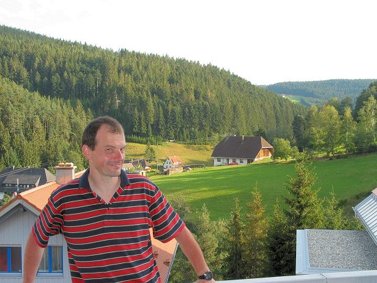 Markus vor Schwarzwaldkulisse