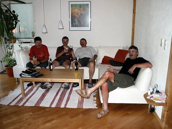 Joachim, Markus, Carlo, Max