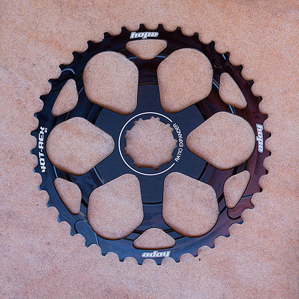 Das 40er Hope Ritzel für Shimano Schaltungen