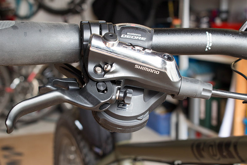 Shimano XT Scheibenbremse BR-M785-B, rechter Bremsgriff für die vordere Bremse