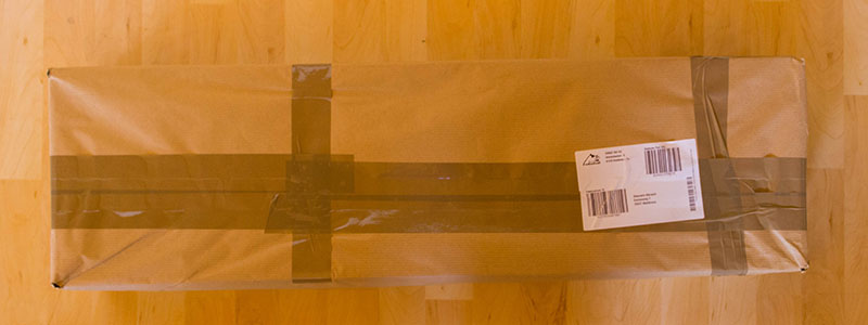 Das Paket ist endlich angekommen
