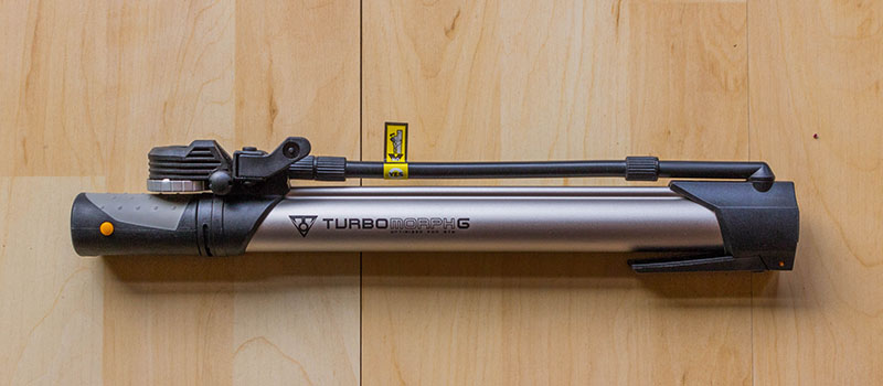 Topeak Turbo Morph Pumpe für Unterwegs