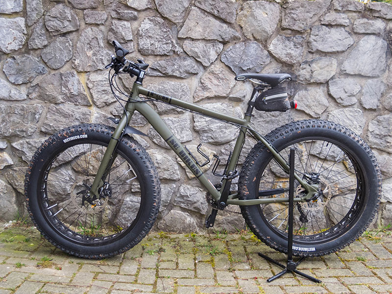 Wegen dem neuen Sattel, musste auch eine andere Satteltasche montiert werden