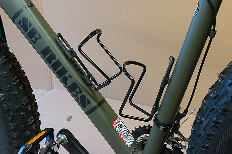 Flaschenhalter T6055 UNI, schwarz