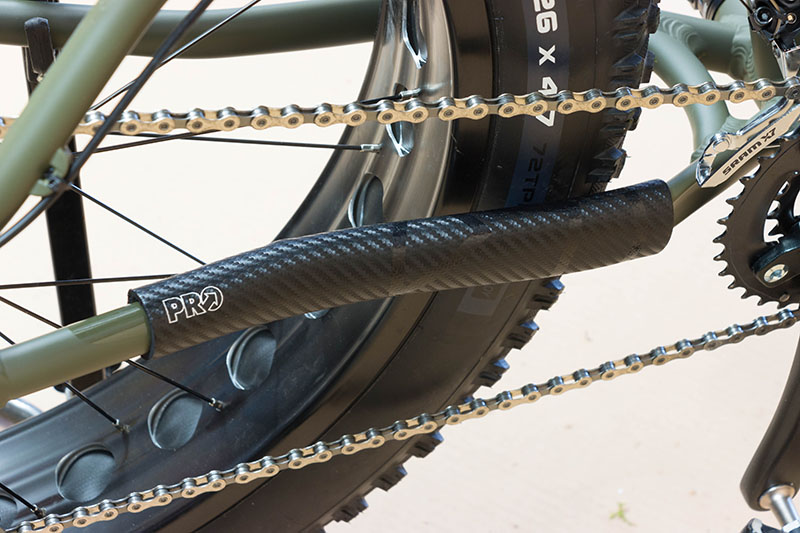 PRO Kettenstrebenschutz, Neopren, schwarz