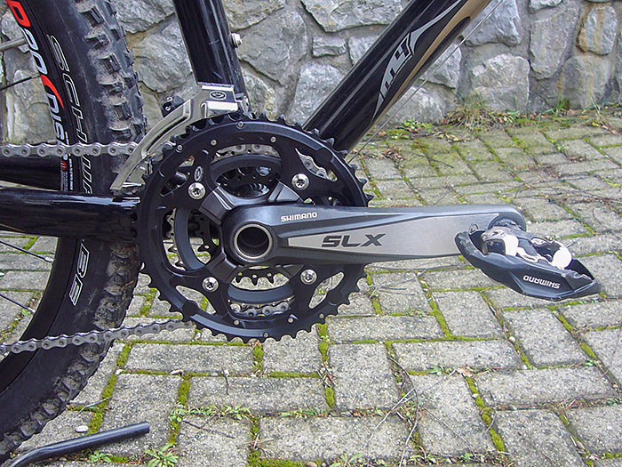 Kurbel: Shimano SLX