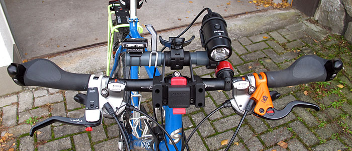 Farblich unterschiedliche Bremshebel - who cares ...