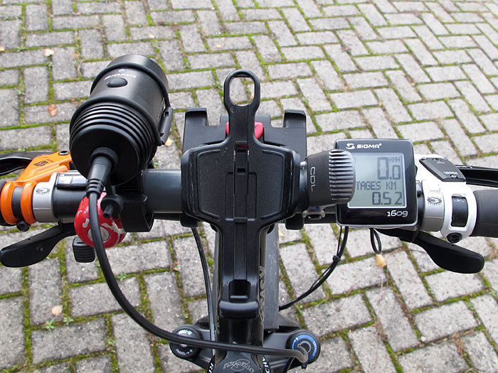 Cockpit aus Sicht des Fahrers