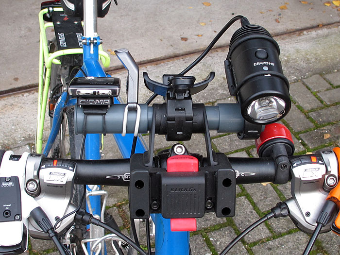 Lenkeradapter mit Cockpitaufbau