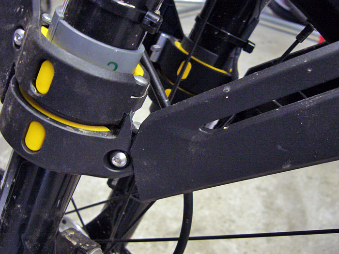 Bruch des Schutzblechs bei der Montage :-(