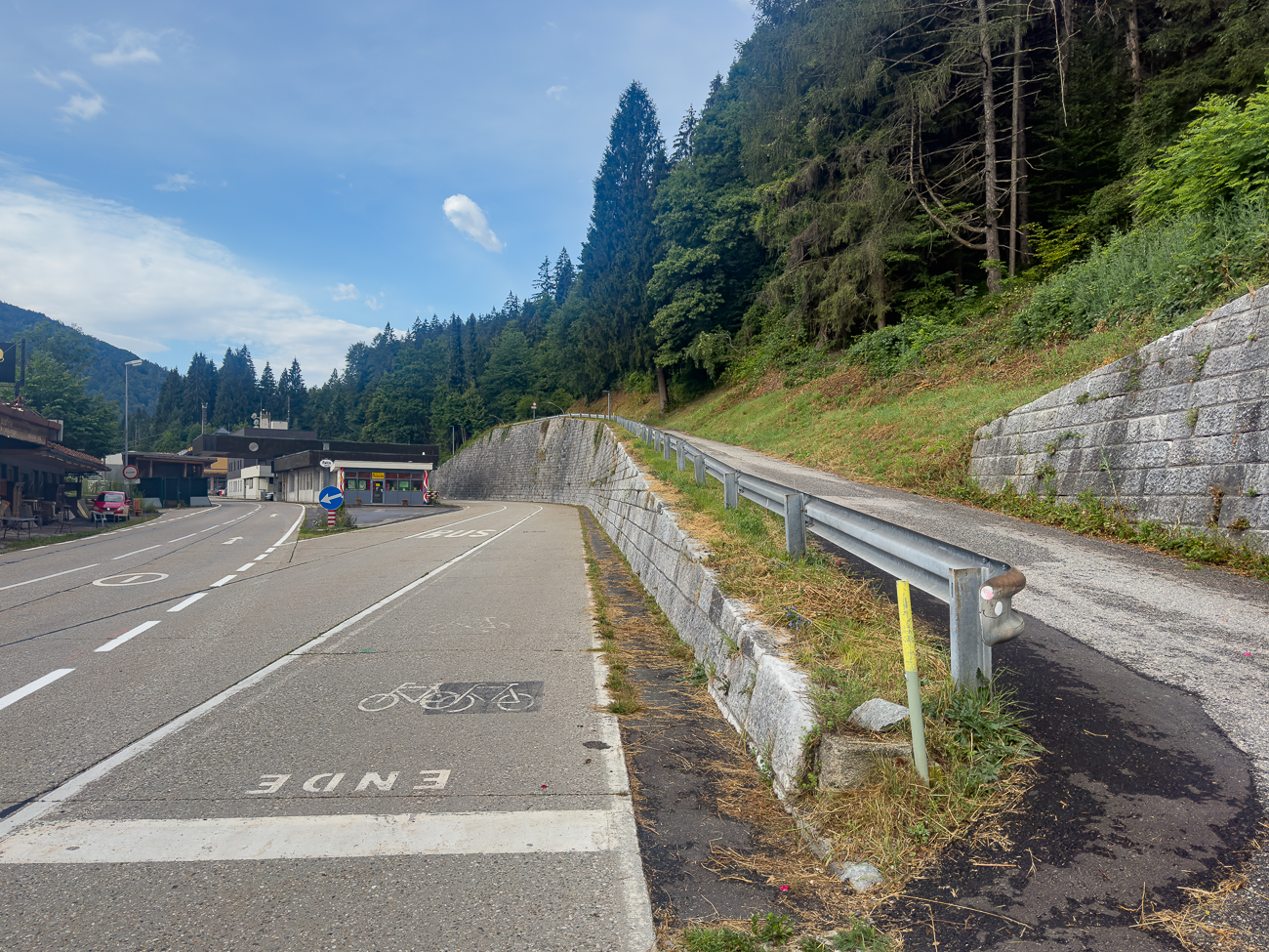 Die Grenze nach Italien ist in Sicht