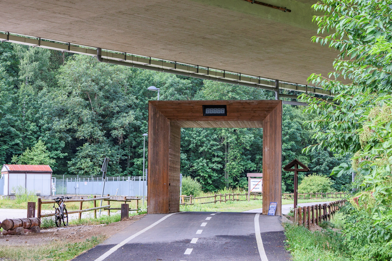 Leider ist die Radfahrer-Z&auml;hlanlage au&szlig;er Betrieb :-(
