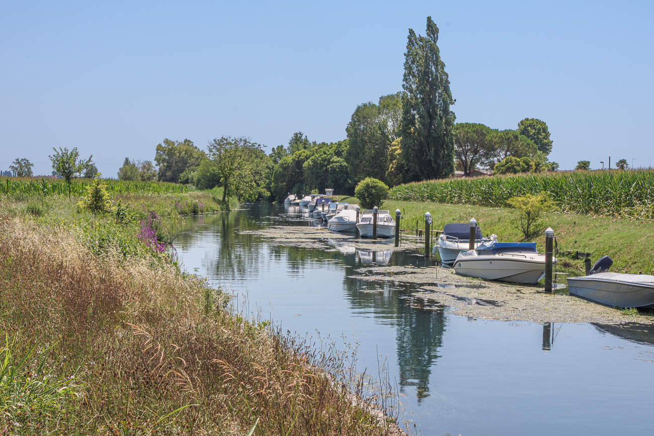 An der Lagune vor Grado