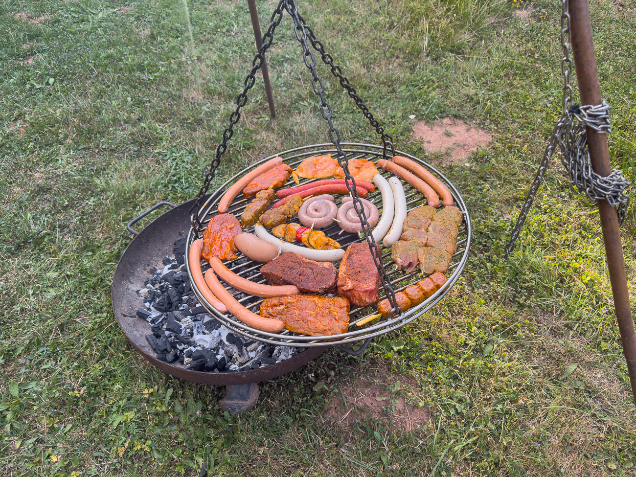 Da ich früher als geplant zu Hause war, konnte ich beim Sommerfest des Fotoclubs teilnehmen ;-)