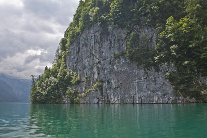 Eine ber&uuml;hmte Felswand - hab aber vergessen, was da passiert ist ;-)
