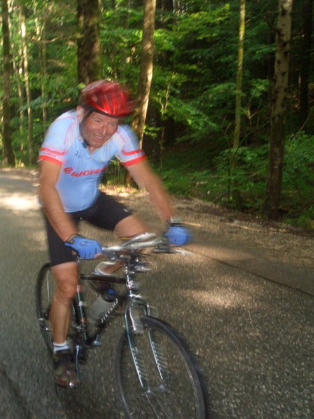 20 % Steigung lassen selbst Hanspeter zittrig werden