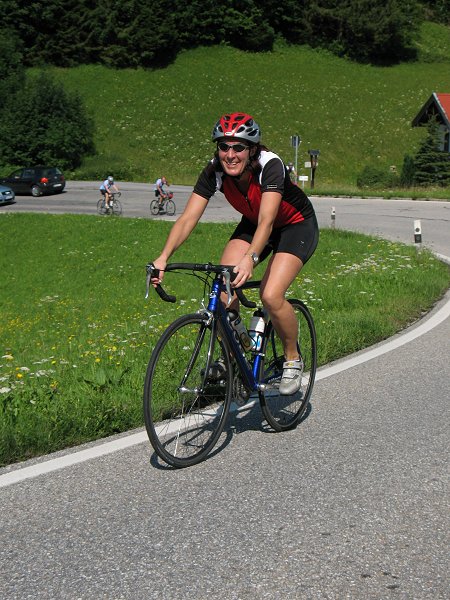 Unbekannte Radlerin, w&uuml;rde aber gut zu uns passen ;-)