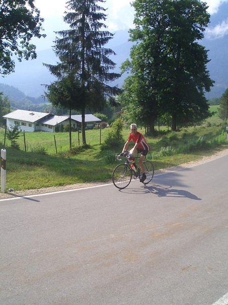 Der Sepp kann halt lachen, auch wenn es steil ist