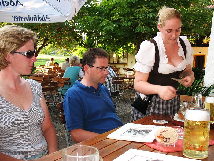 Fertig zum Abendessen