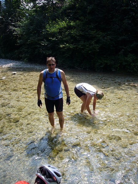 F&uuml;&szlig;e k&uuml;hlen vor dem Anstieg