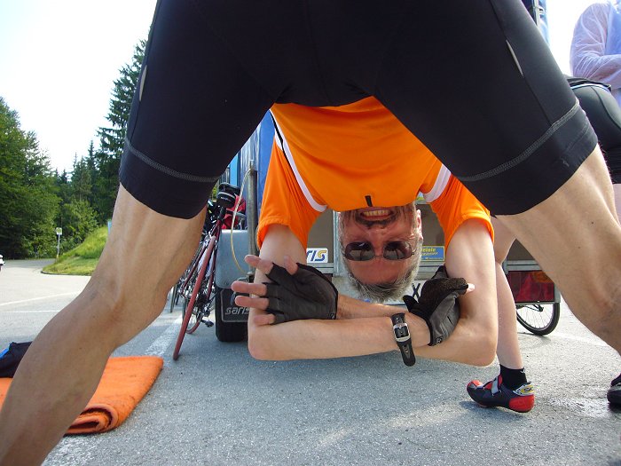 Sepp bei Dehn&uuml;bungen