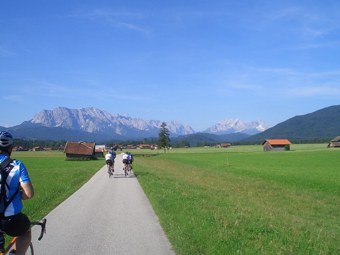 Was will man mehr auf einer Fahrradtour ...