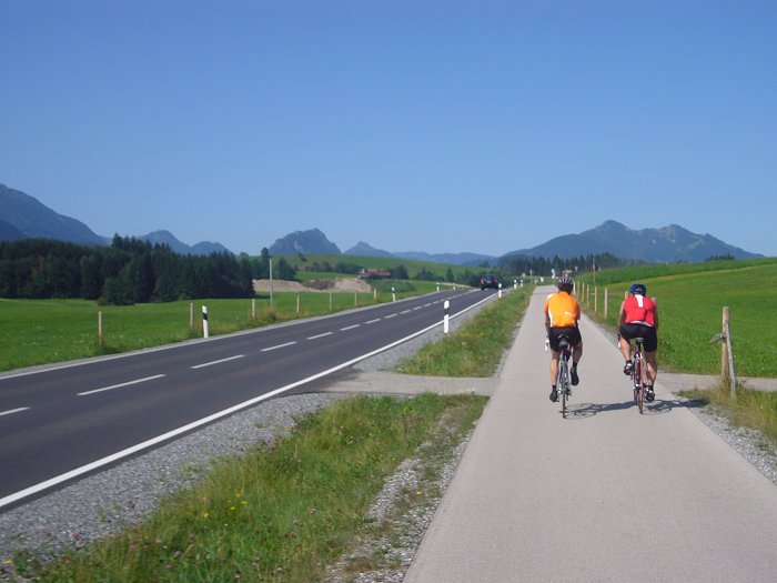 Weiter Richtung Sonthofen