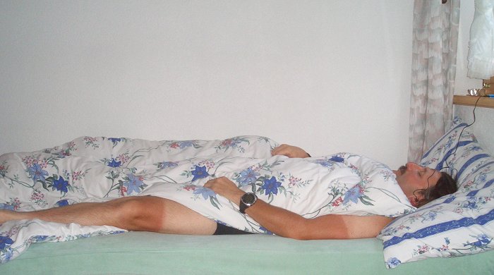 Carlo das Zebra, typische Radfahrerbr&auml;une ;-)