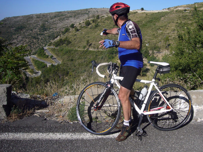 Guck, do simmer nauf g'fahre ...