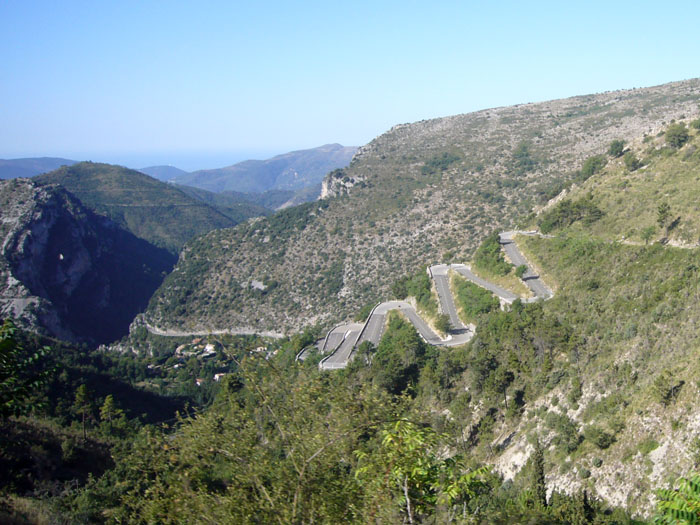 Von L'Escarene bis zum Col de Braus sind gute 600 H&ouml;henmeter zu &uuml;berwinden
