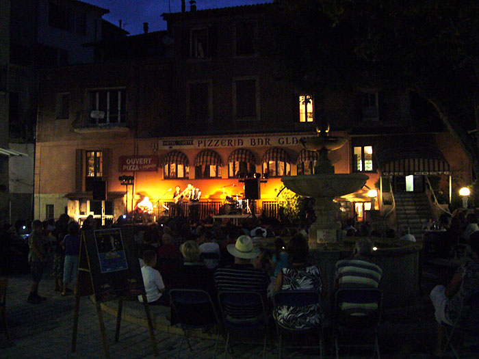 Jazz-Konzert am Abend