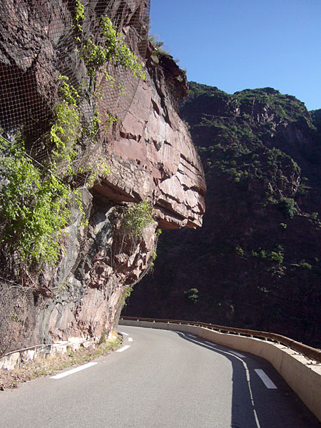 Sch&ouml;ne Strecke durch die Schlucht
