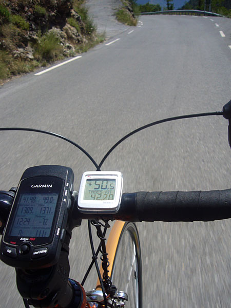 Bergab geht es immer leichter, komisch ;-)