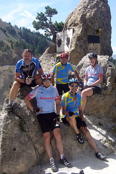 Carlo, Thorsten, Hanspeter, Sepp und Silvia