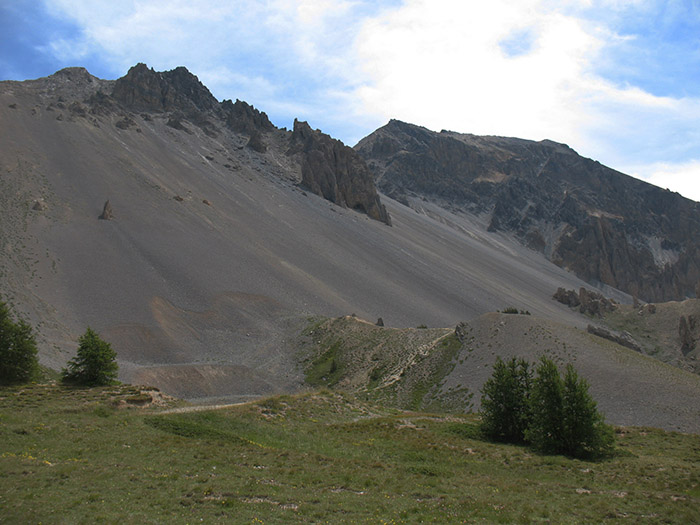 Die umgebenden Berge