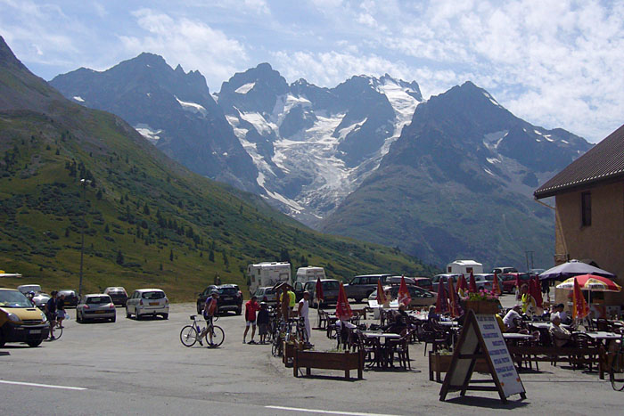 Blick auf den Gletscher