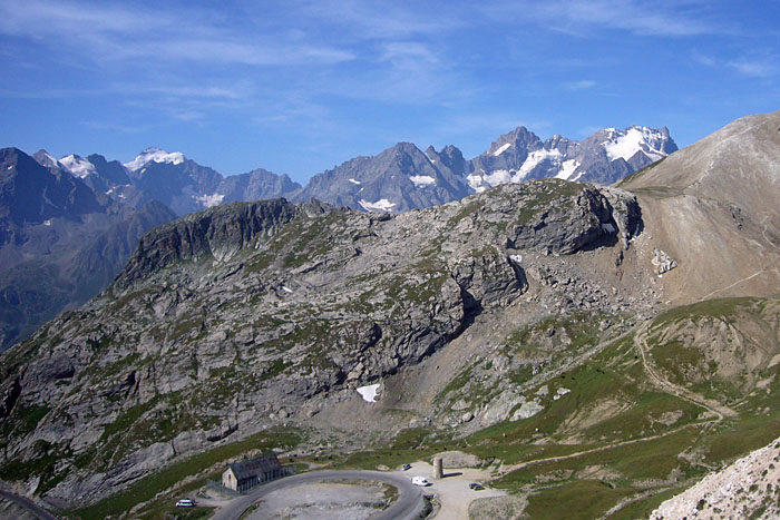 Sicht auf die andere Seite des Galibiers