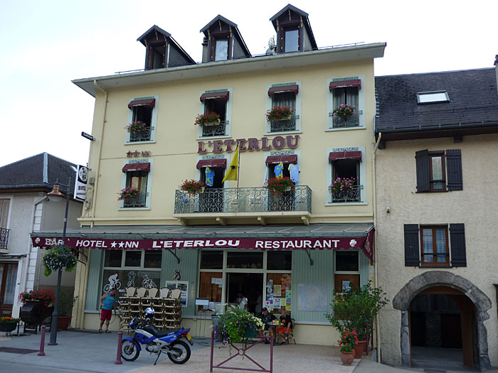 Unser Hotel in La Chambre