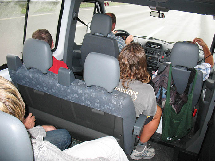 Zum Gl&uuml;ck haben wir ein Dach &uuml;ber dem Kopf ...