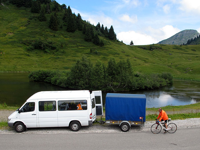 Und schon sind wir oben ;-)