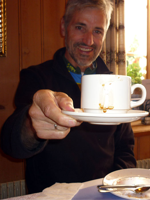 Sepp hat geschlabbert ;-)