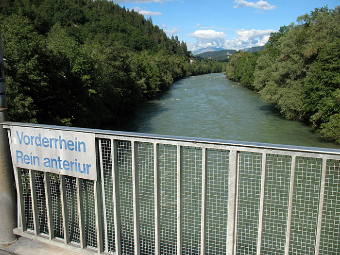 Der Rhein im fr&uuml;hen Stadium