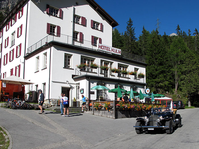 Unser Hotel in Preda