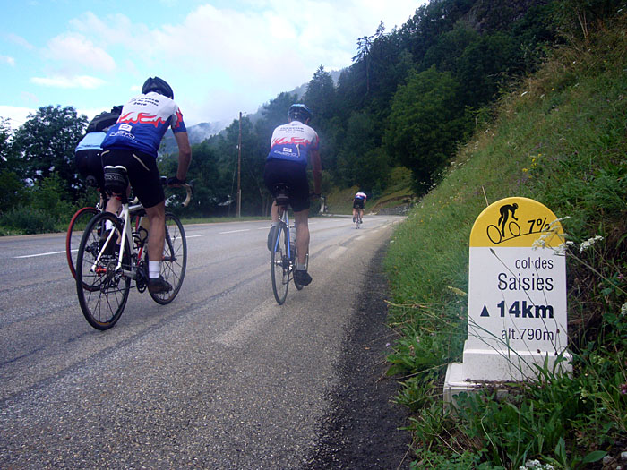 Vor dem Col des Saisies