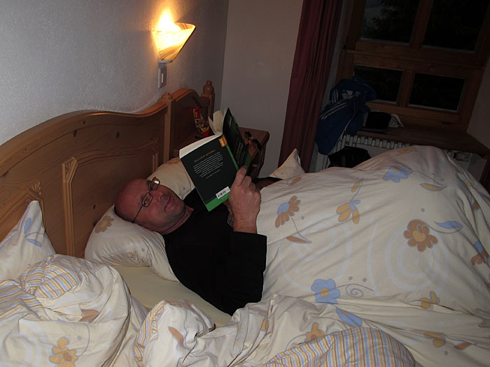 Morgens um 06:00 Uhr in unserem Zimmer