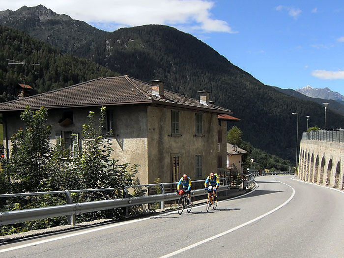 Nicht mehr weit bis zur Passh&ouml;he