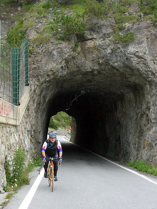 Der erste Tunnel ist auch &uuml;berwunden