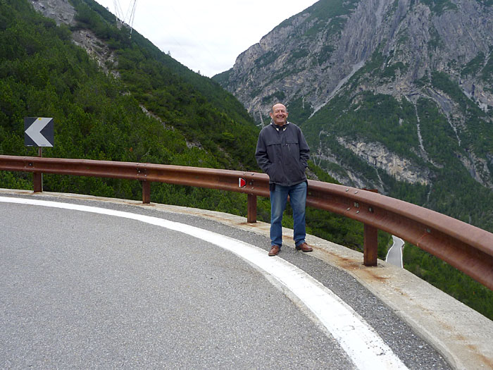 Hanspeter f&auml;hrt heute den Versorungswagen