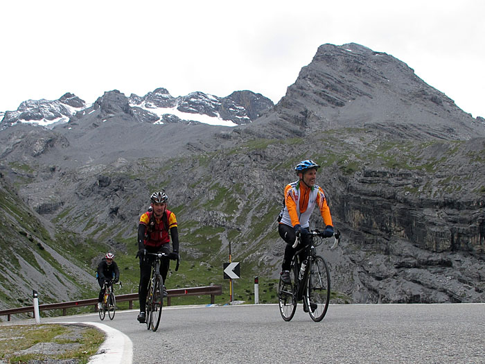 Treten, strampeln, treten ...