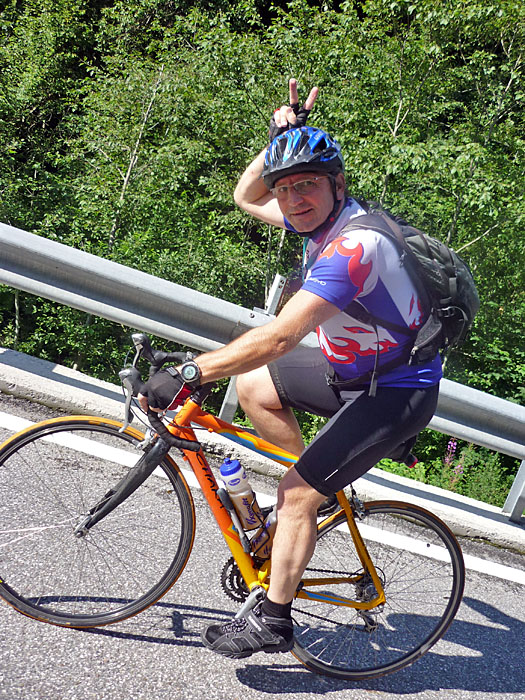 Da kann der Berg ja nicht so steil sein ;-)